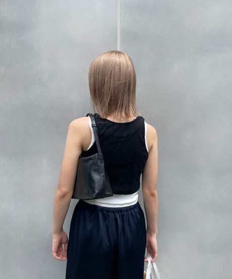bicolor layered tank top
