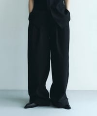 【FINE】roll up wide slacks