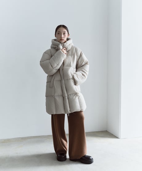 【FINE】hoodie down coat/3color<送料無料>