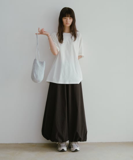 cotton balloon skirt/2color