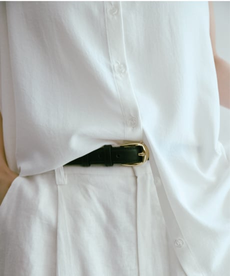 soft sleeveless airy blouse