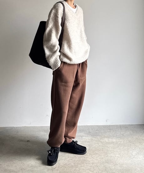 吊り裏毛 sweat pants （set up対応）/4color/2size