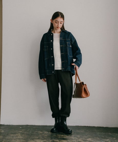 oversized denim jacket/2color（setup対応）
