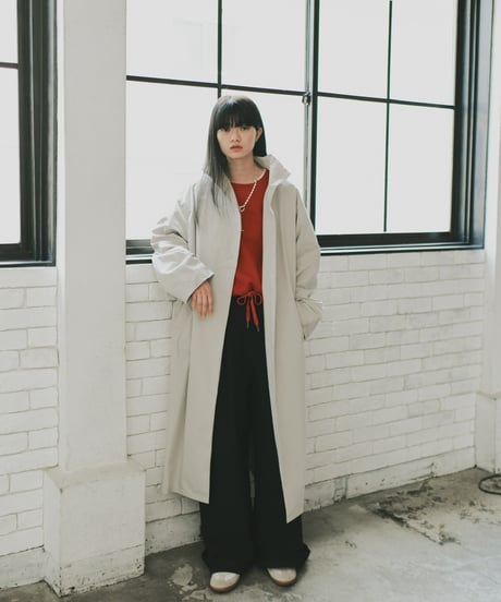 airy light coat/2color