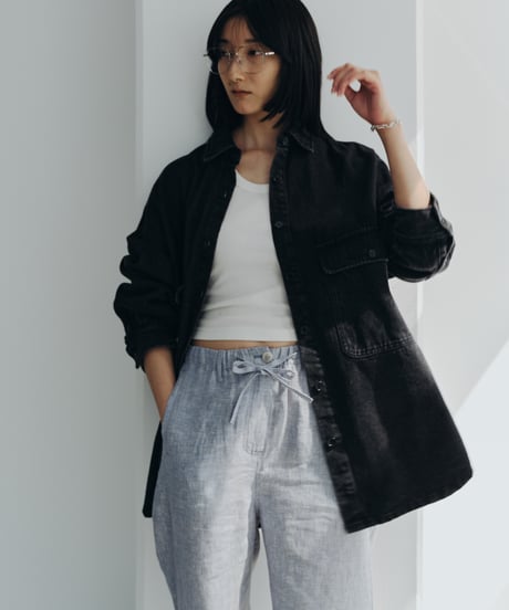 【FINE】ex denim shirt JK/2color