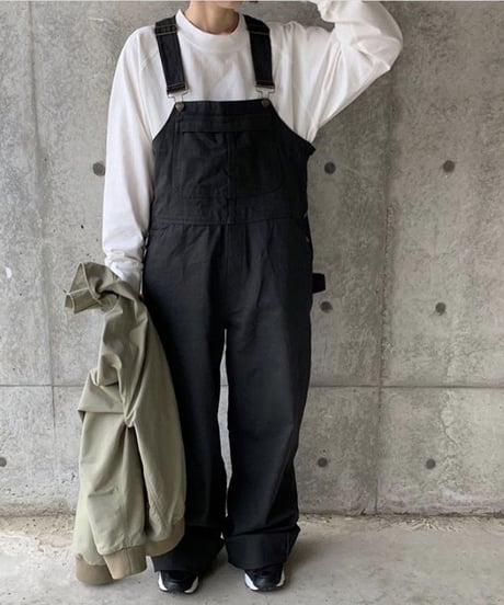 raglan sleeve cotton long cut sew/3color