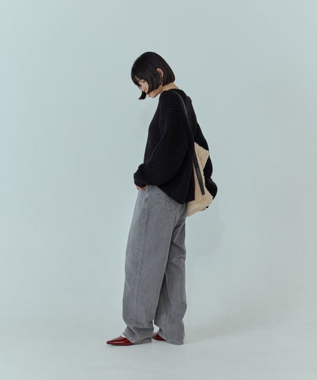 cocoon bulky rib knit/2color
