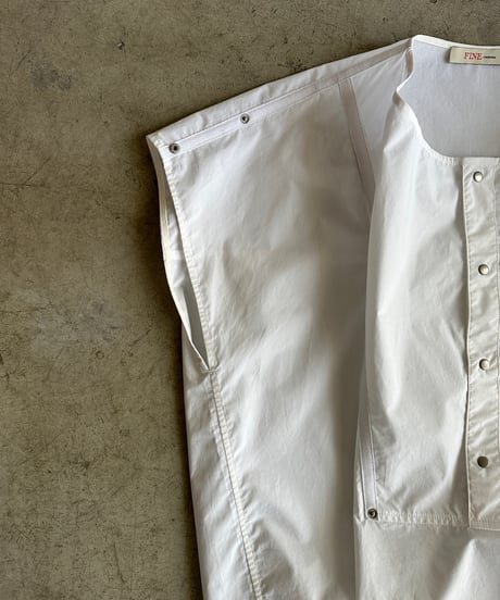 【FINE】square flap blouse
