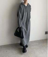hoodie volume knit OP/2color