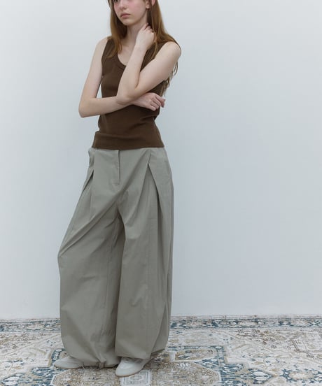 transform tuck pants/2color/3size（セットアップ対応）
