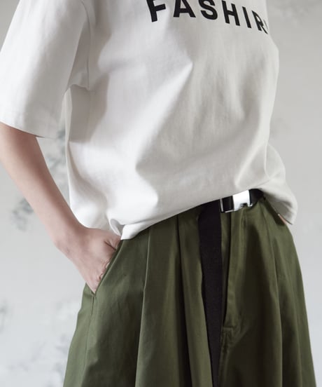 chino flare skirt/3color