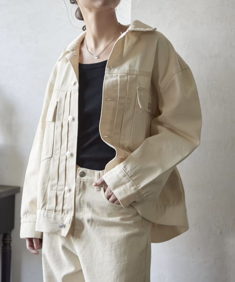 oversized denim jacket/2color（setup対応）