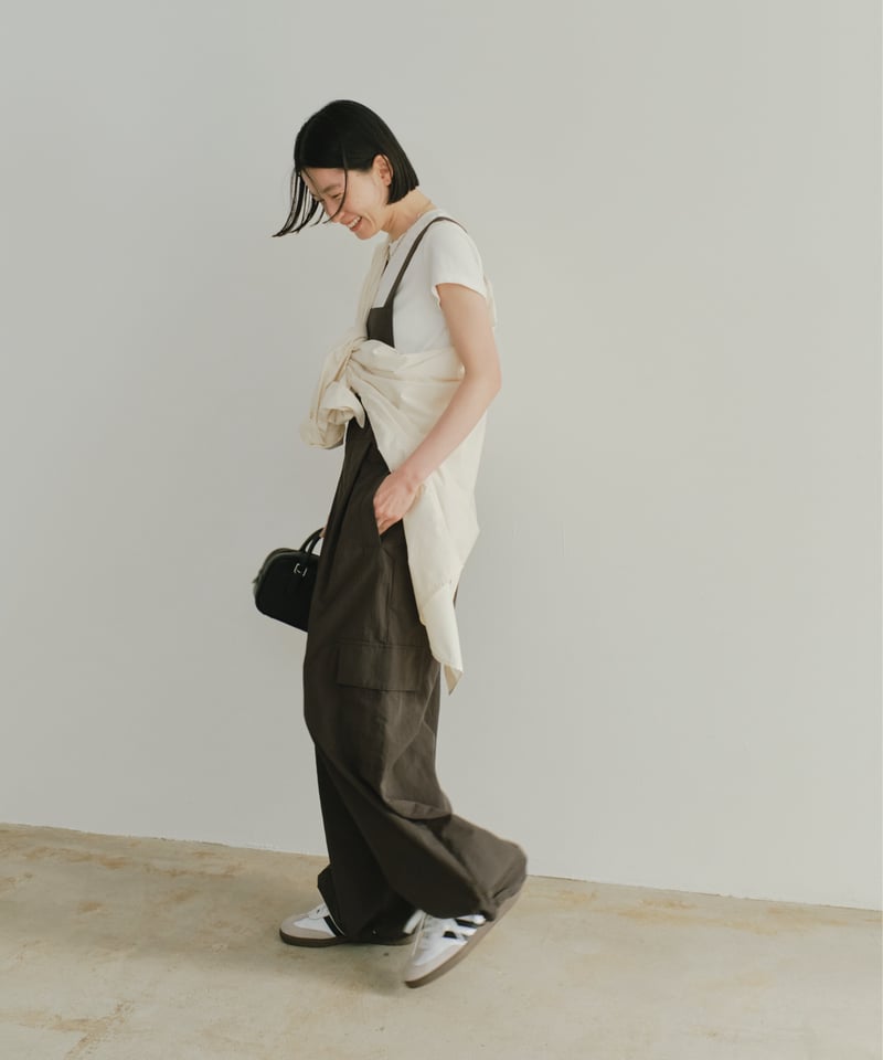 12800円 FASHIRU ワッシャーナイロン サロペット washer nylon salopette/2color | F A S H I R U