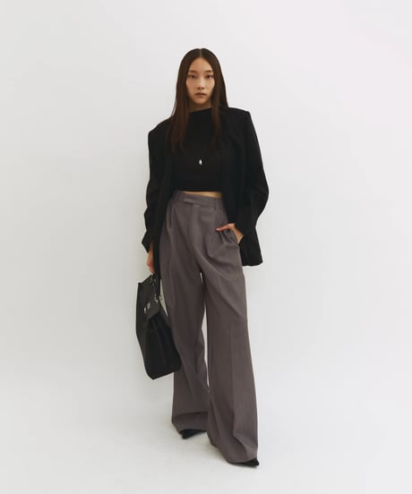 【FINE】compact sheer knit/2color