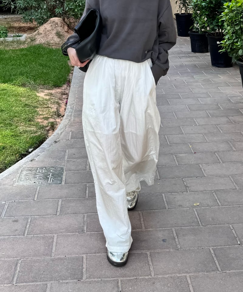 loose gloss shaka pants/3color | F A S H I R U