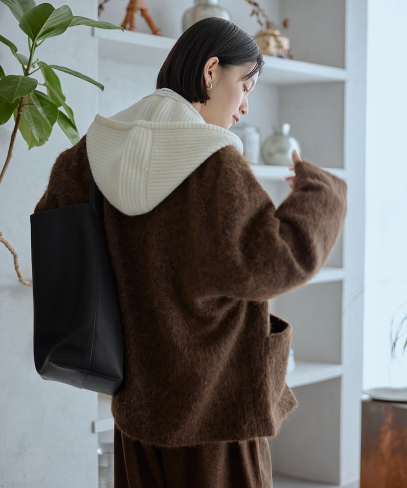 knit hood muffler/3color | F A S H I R U