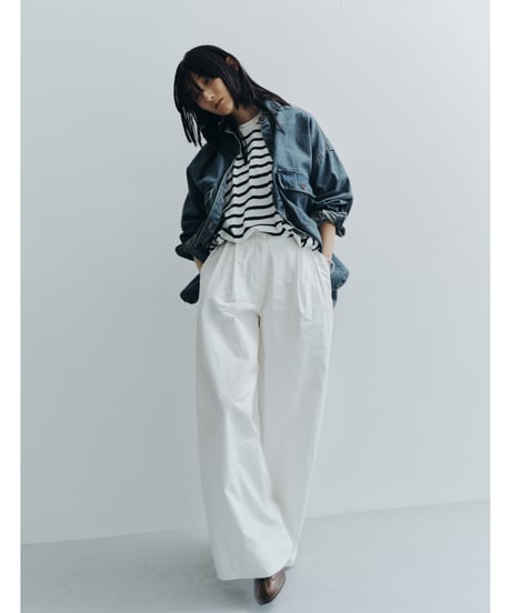 【FINE】ex denim shirt JK/2color