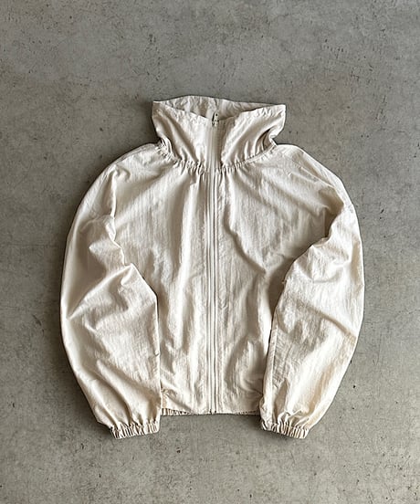 gather stand collar track jacket / 2color
