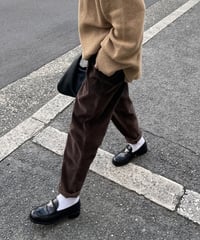 corduroy tapered pants/6color