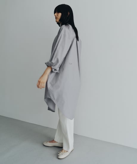 【FINE】center twist gather shirt OP