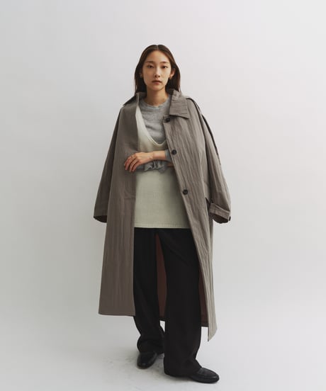 balmacaan design coat/3color