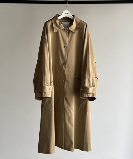 soutien collar coat - middle/3color