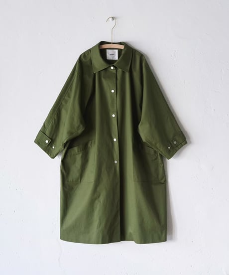 soutien collar coat -long-【綿100%】