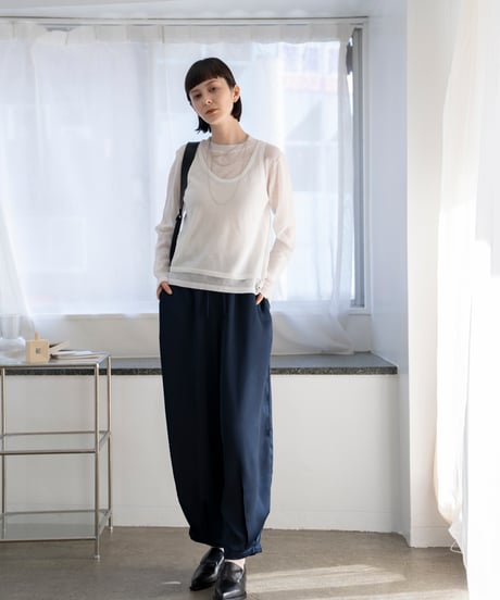 sheer vest set-up