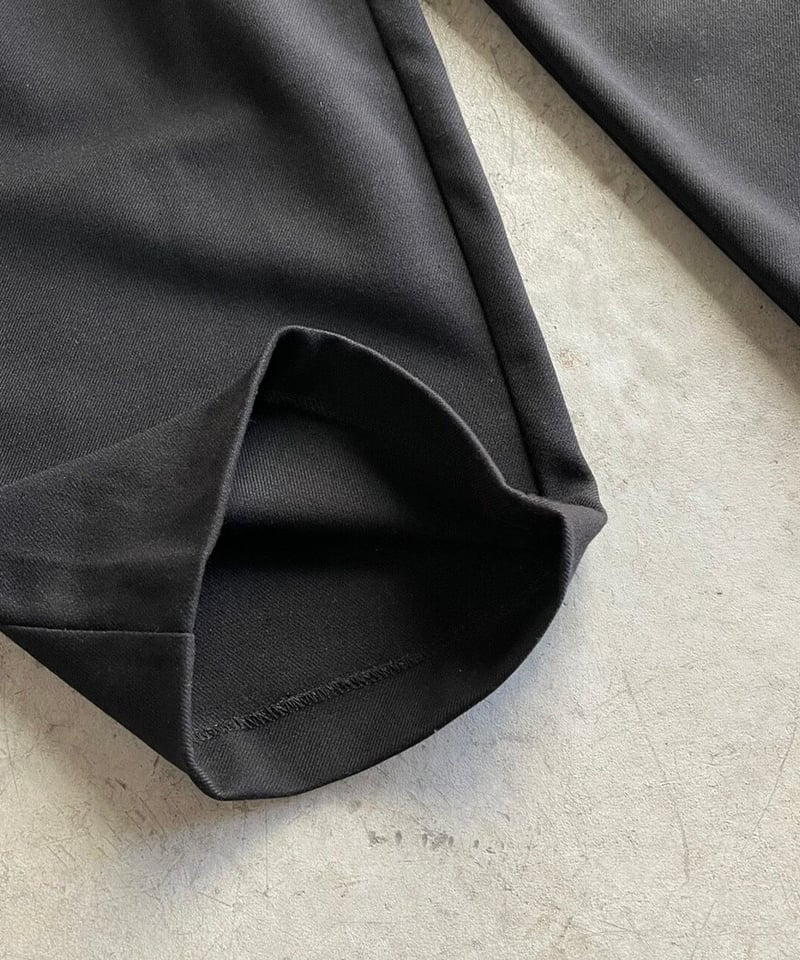wool blend wrap tuck pants | F A S H I R U