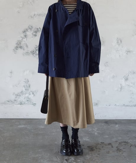 chino flare skirt/3color