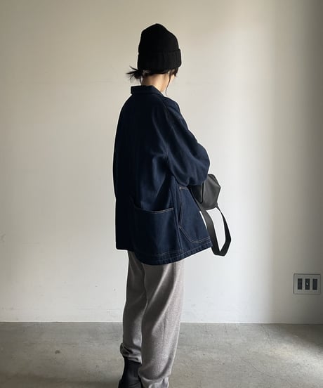 denim coveralls/2color