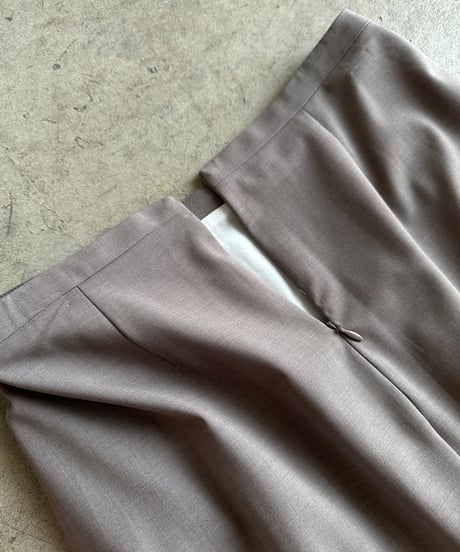 layered pleat midi skirt/2color/3size