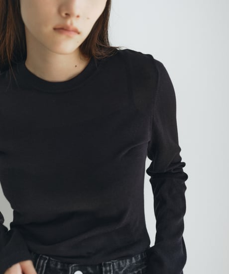 【FINE】basic long cut sew/4color