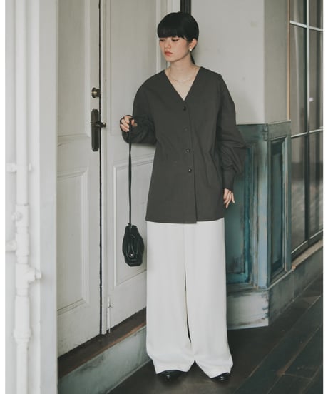 silk touch loose pants/3colors