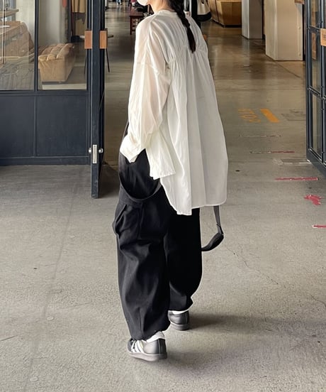 cargo pants with suspenders/2color