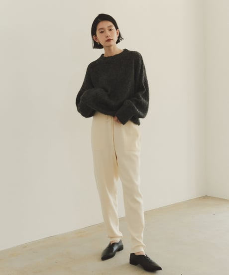 knit track pants　4color/2size