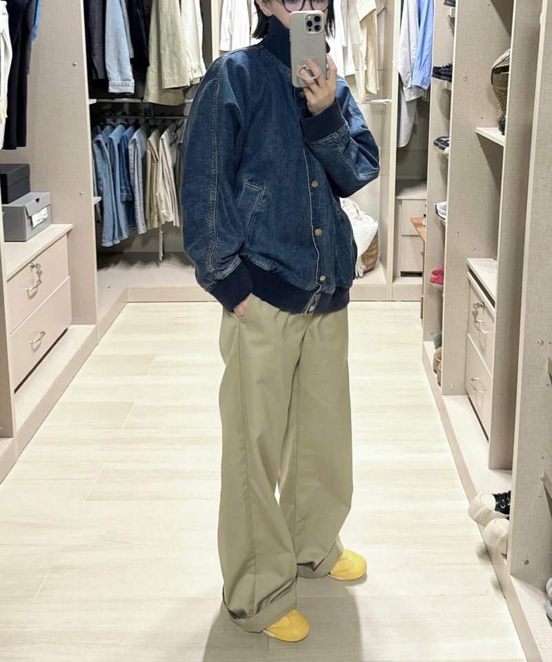 tuck wide chino pants/2color/2size | F A S H I R U tuck wide chino pants/2color/2size | F A S H I R U