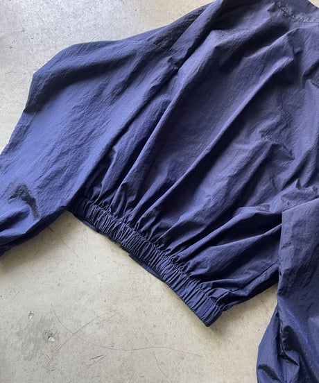 nylon track jacket/2colors