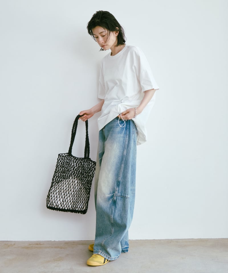 【新品未使用】FASHIRU ヴィンテージバレルジーンズ　サイズ1 vintage barrel jeans / 2size | F A S H I R U