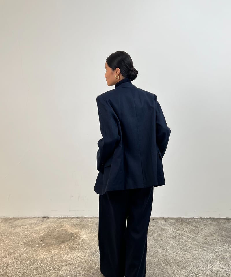 FINE】linen tailored jacket / 2color | F A S H
