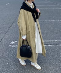 【予約】soutien collar coat - long/3color
