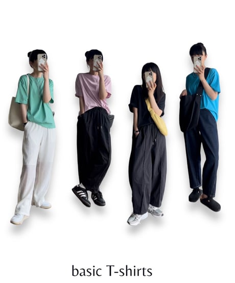 basic T-shirt（Japan made）/5color
