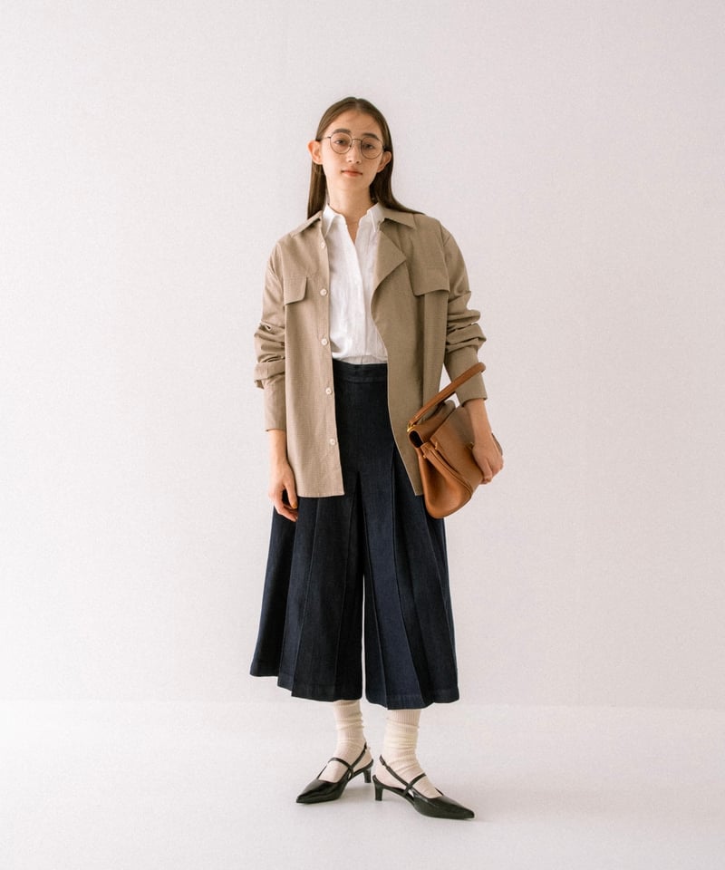 check design shirt jacket / 2color | F A S H I R U
