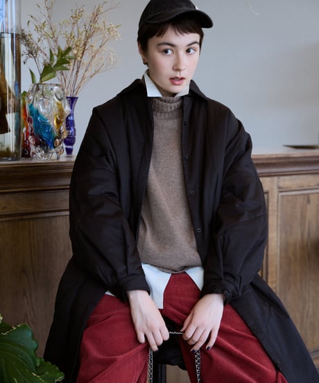 wool blend high neck knit/6color