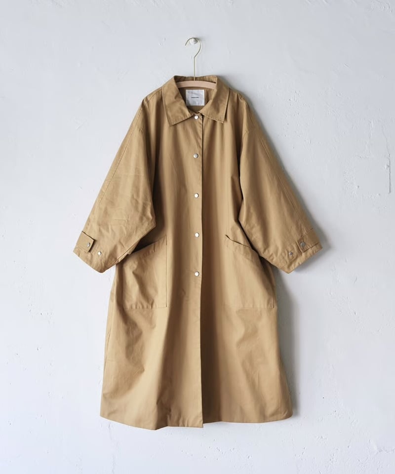 soutien collar coat -long-【綿100%】 | F A S H I R U
