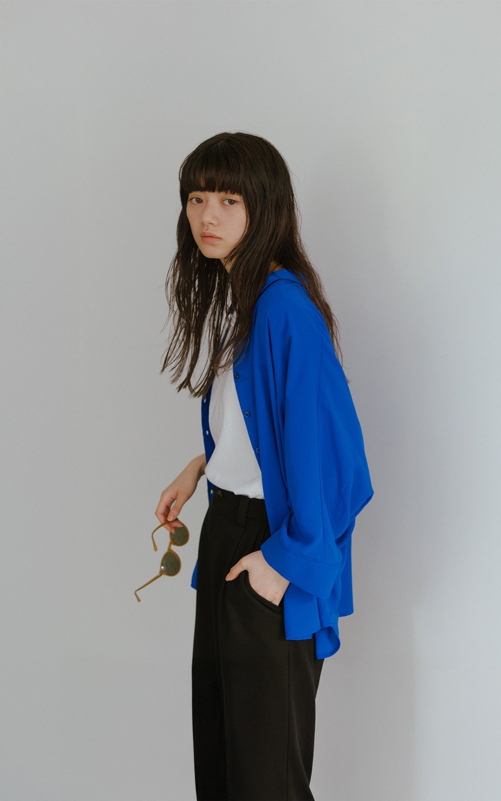 dolman sleeve shirt/2color | F A S H I R U