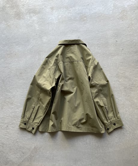 stand collar coverall/3color