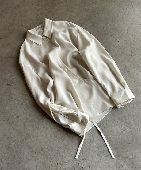 【FINE】smooth waist shape shirts
