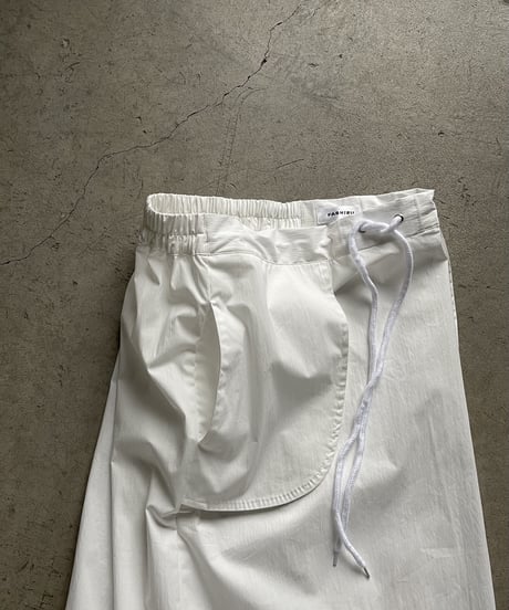 out pocket long skirt/2color