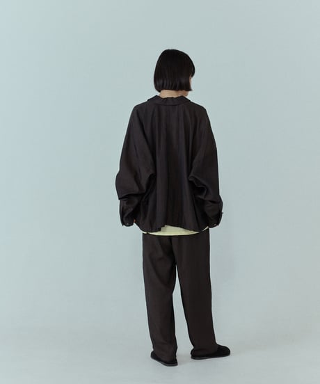 drawstring smooth shirt（セットアップ対応）